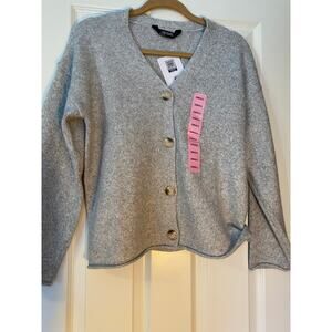 Member's Mark Cardigan NWT Small Tortoise Buttons